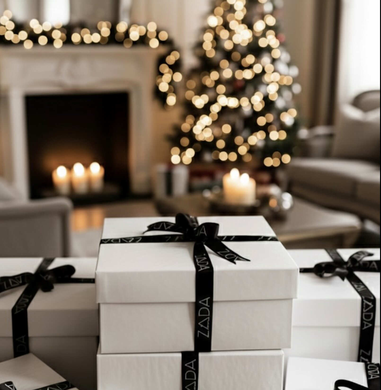Zada Group Christmas gift boxes hand-delivered to past clients